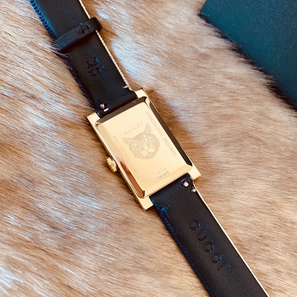 Gucci Goldtone Stainless Steel & Web-Strap Watch - Picture 5 of 10